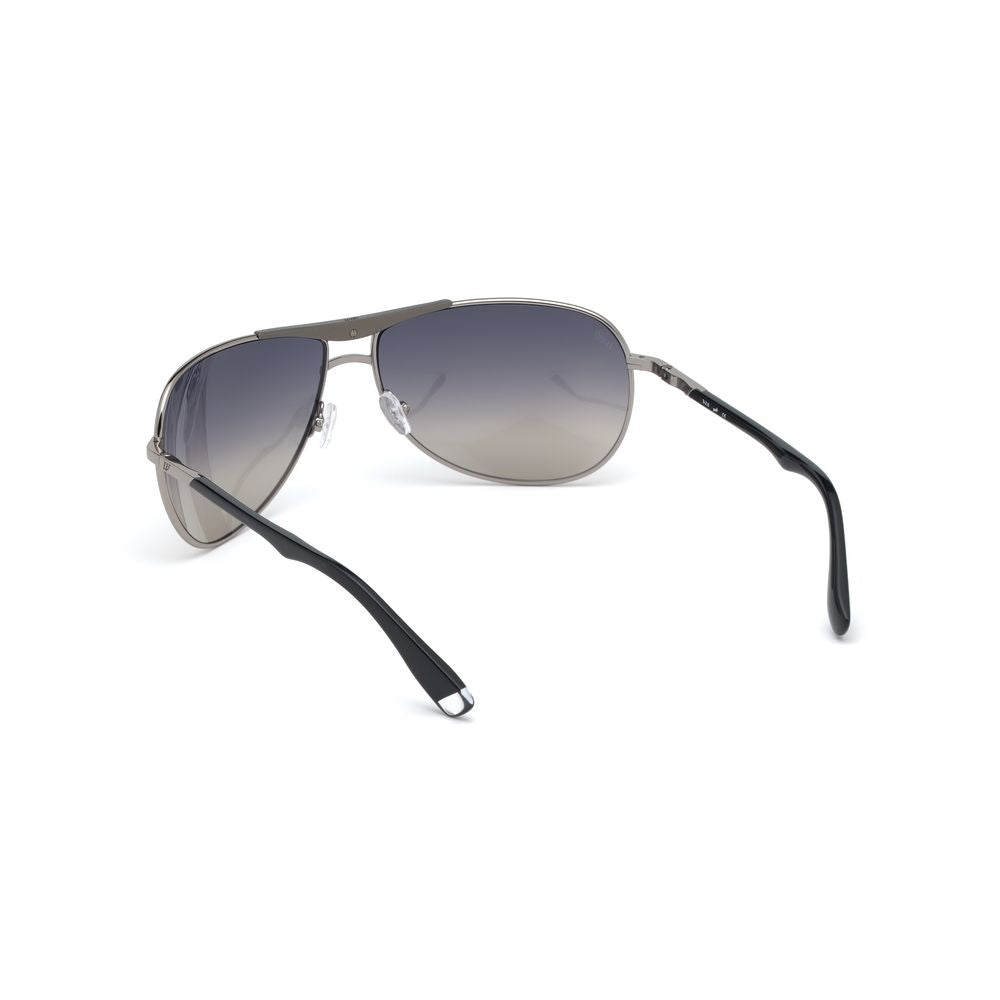 WEB EYEWEAR Grey Metal Sunglasses
