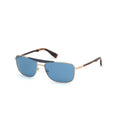 WEB EYEWEAR Sonnenbrille aus Goldmetall