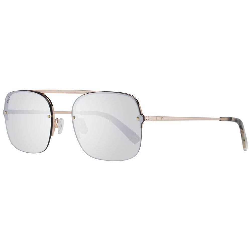 WEB EYEWEAR Sonnenbrille aus Kupfermetall