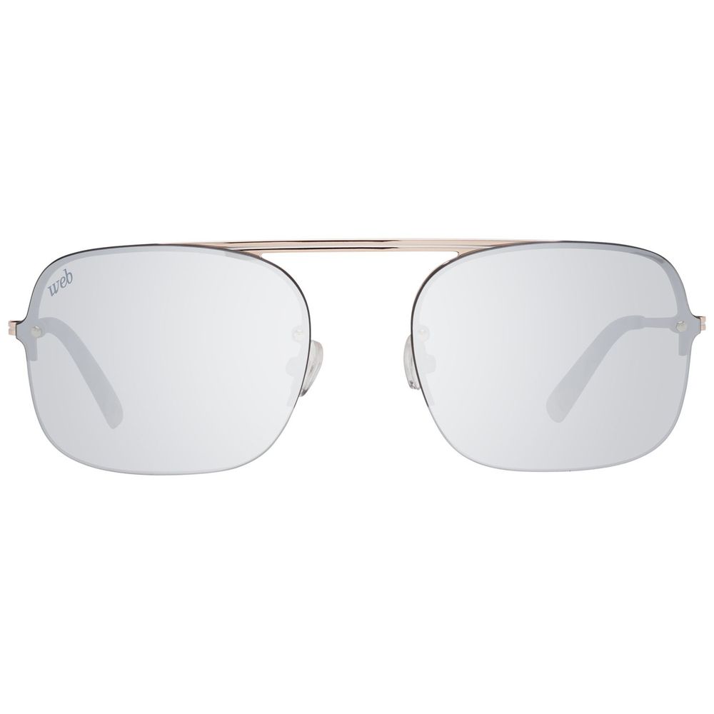 WEB EYEWEAR Sonnenbrille aus Kupfermetall