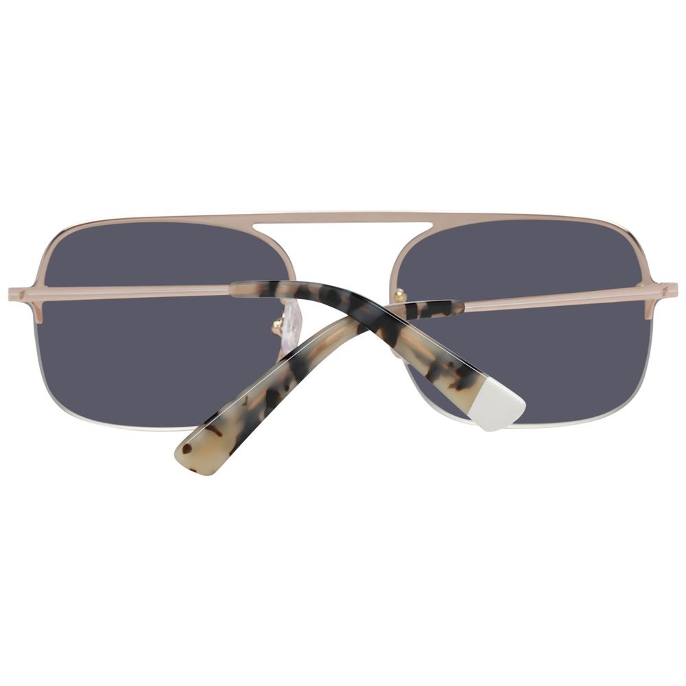 WEB EYEWEAR Sonnenbrille aus Kupfermetall