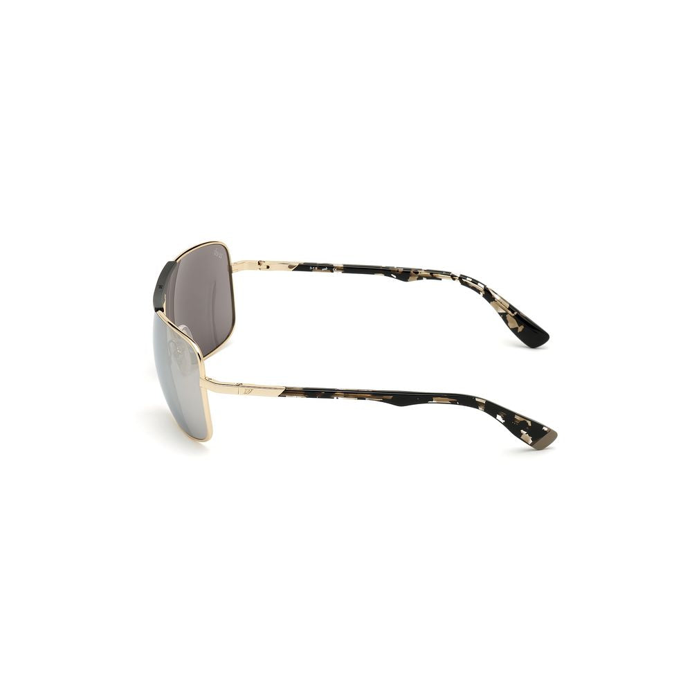 WEB EYEWEAR Sunglasses in Gold Metal