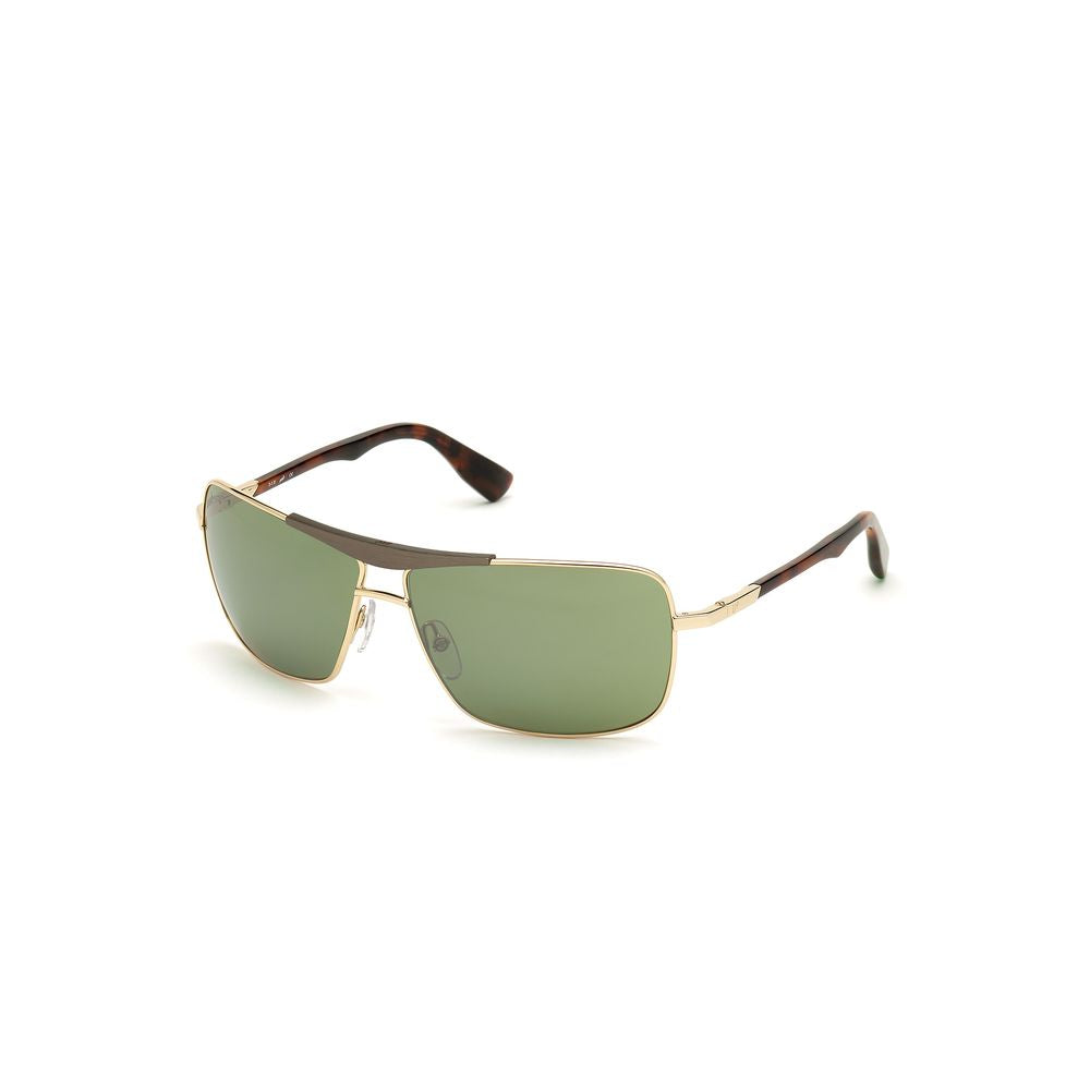 WEB EYEWEAR Sonnenbrille aus Goldmetall