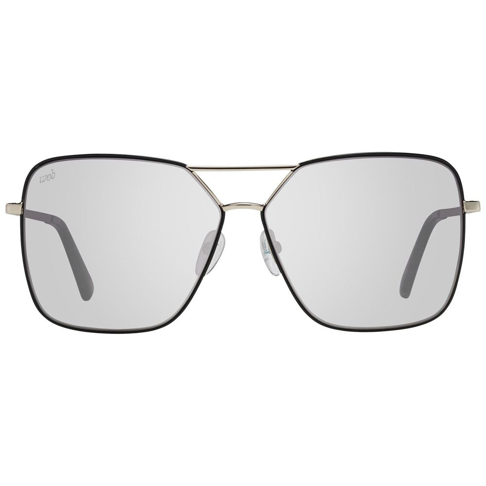 WEB EYEWEAR Sunglasses in Gold Metal