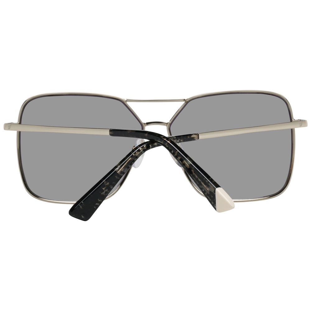 WEB EYEWEAR Sunglasses in Gold Metal