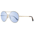 WEB EYEWEAR Sunglasses in Gold Metal