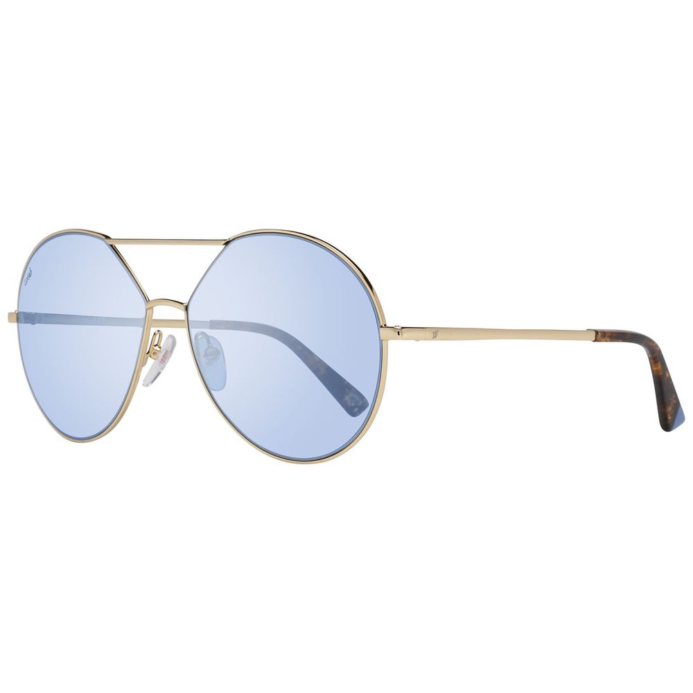 WEB EYEWEAR Sunglasses in Gold Metal