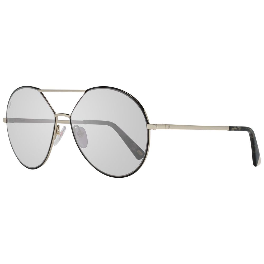 WEB EYEWEAR Sonnenbrille aus Goldmetall