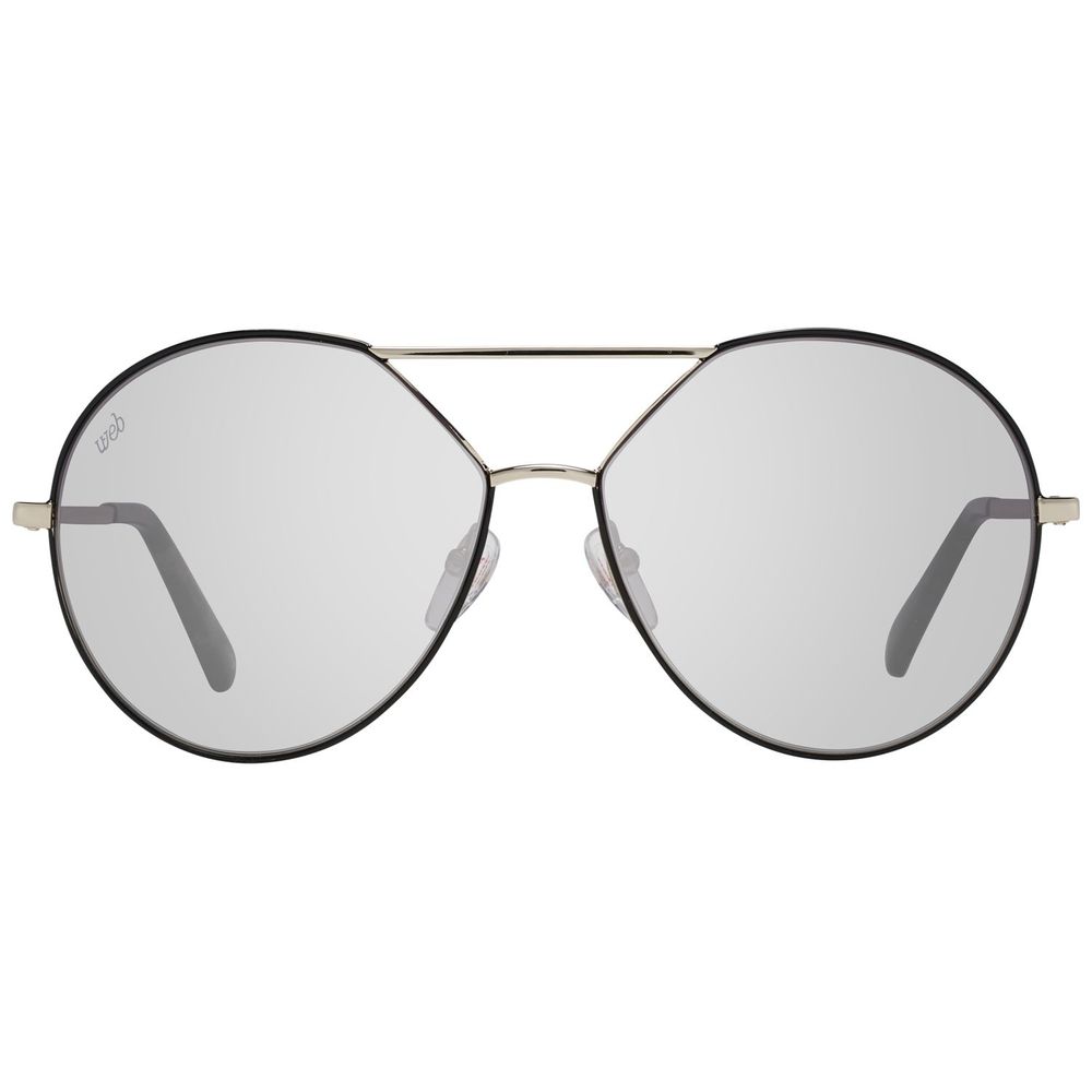WEB EYEWEAR Sonnenbrille aus Goldmetall