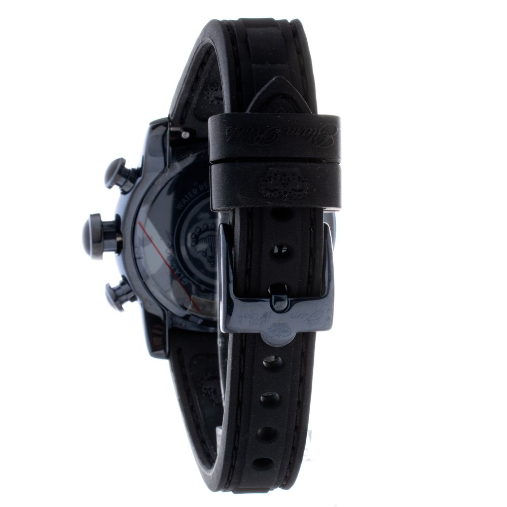 GLAM ROCK Schwarze synthetische Sportuhr