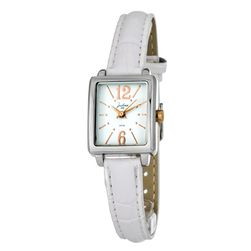 JUSTINA Multicolor Leder Armbanduhr