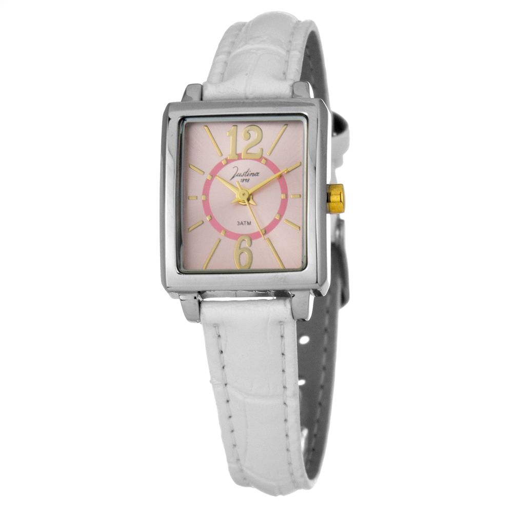 JUSTINA Multicolor Leder Armbanduhr