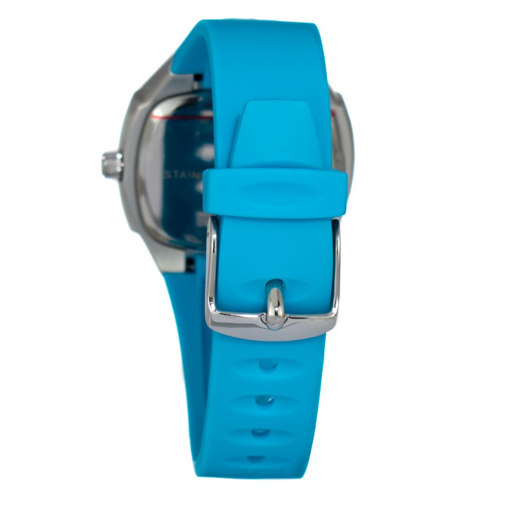 JUSTINA Blue Rubber Sports Watch