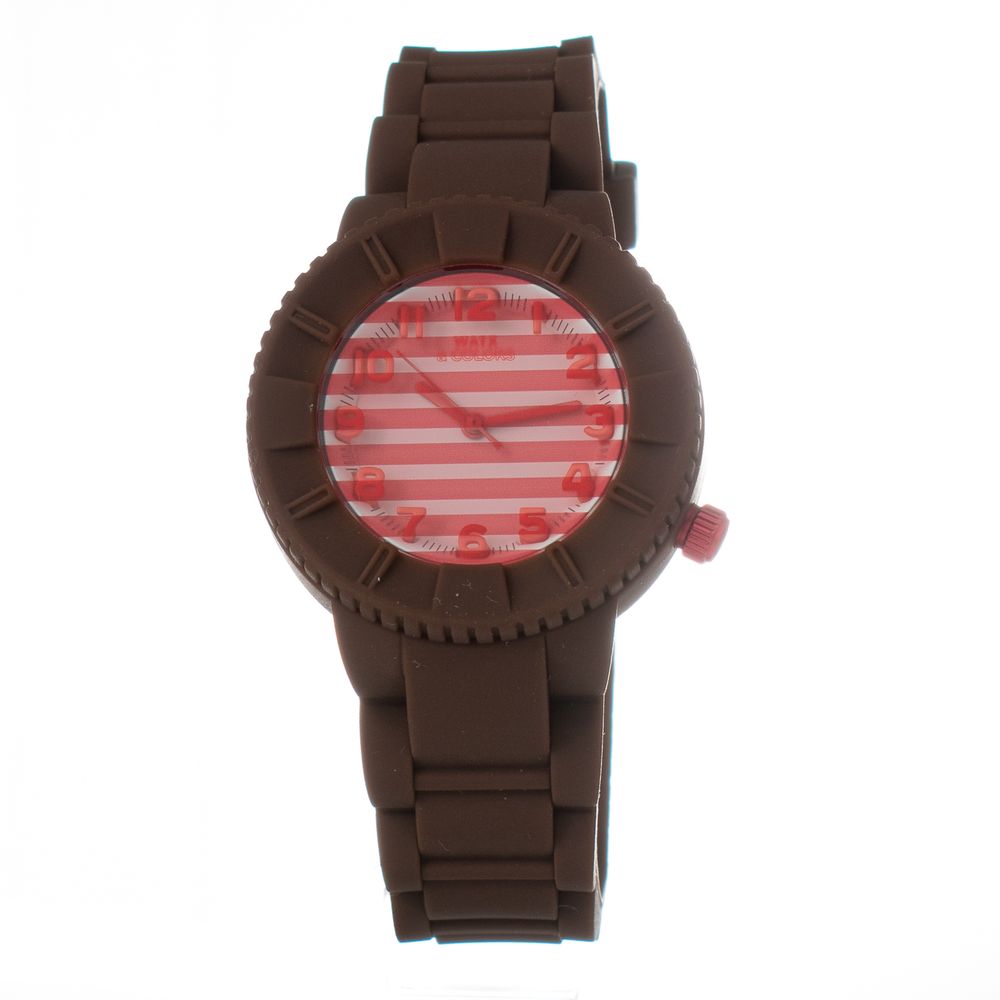 WATXANDCO Brown Synthetic Sports Watch