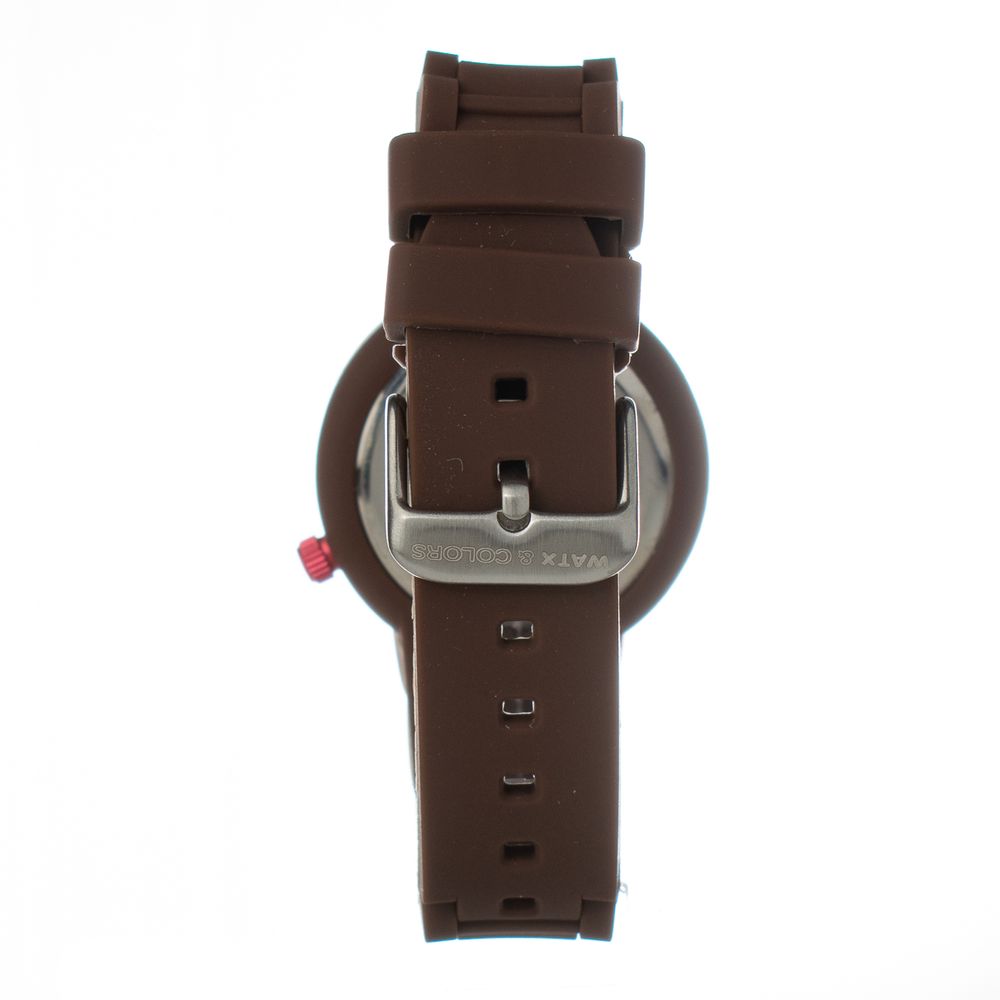 WATXANDCO Brown Synthetic Sports Watch