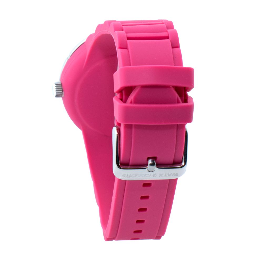 WATXANDCO Multicolor Rubber Sport Watch