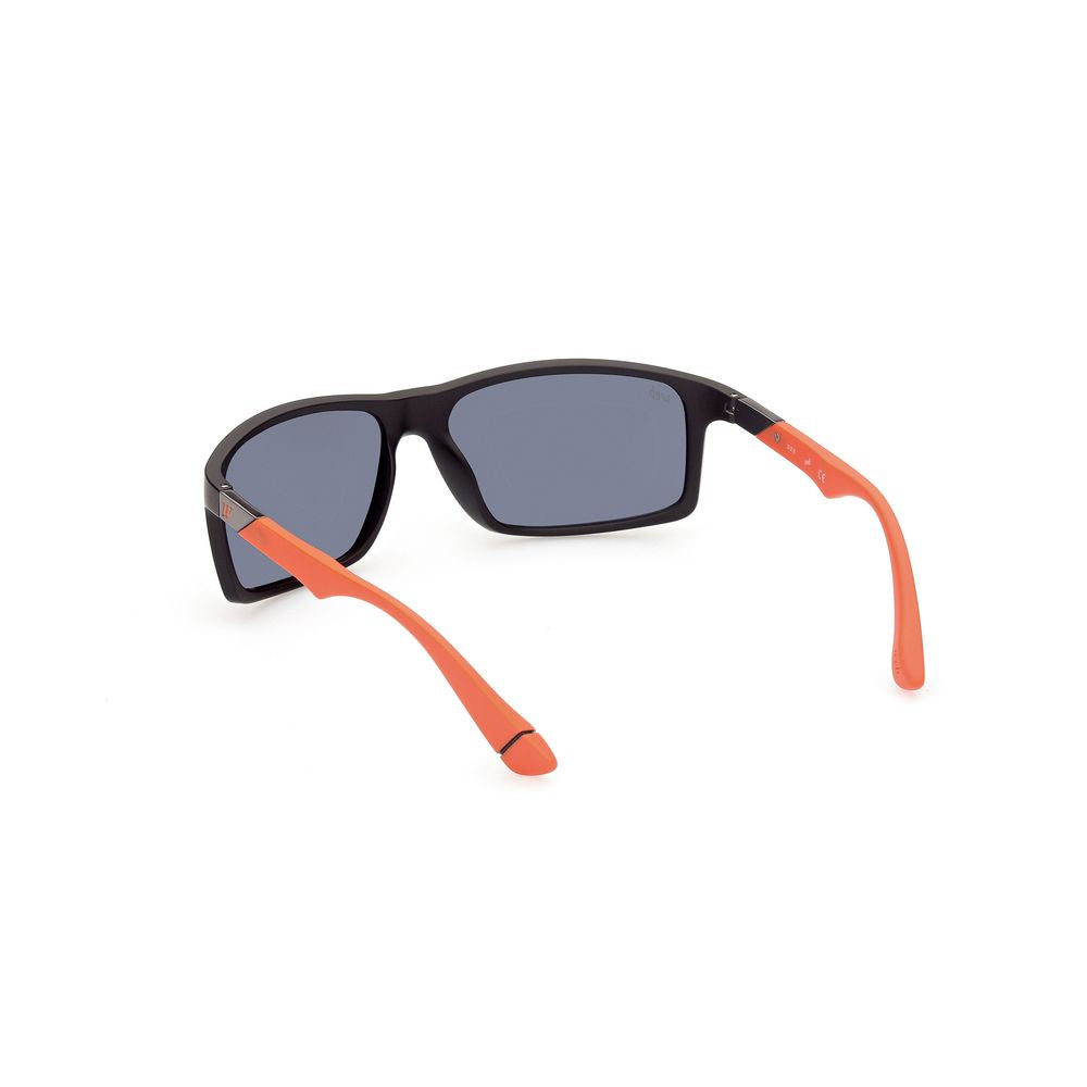 WEB EYEWEAR Schwarze Sonnenbrille aus Acetat