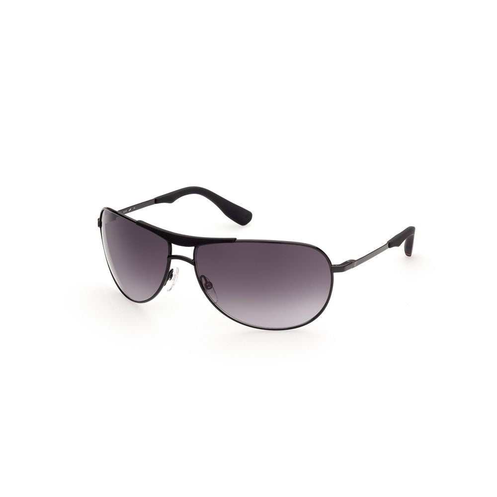 WEB EYEWEAR Schwarze Sonnenbrille aus Metall