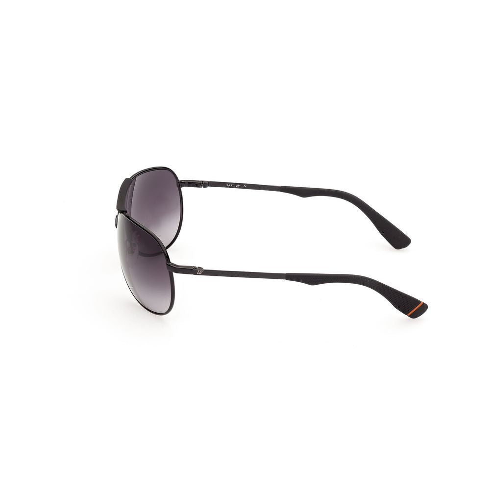 WEB EYEWEAR Schwarze Sonnenbrille aus Metall