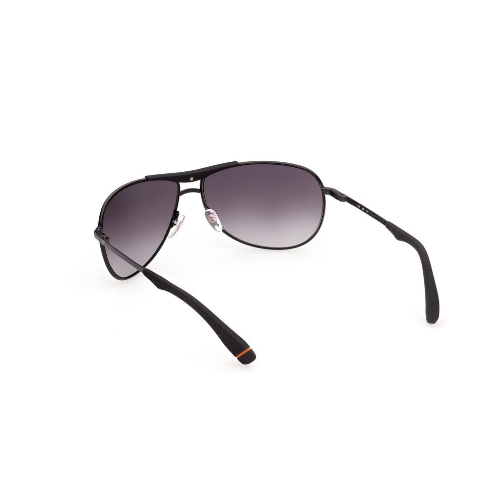 WEB EYEWEAR Schwarze Sonnenbrille aus Metall