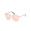 WEB EYEWEAR Transparente Sonnenbrille aus Metall