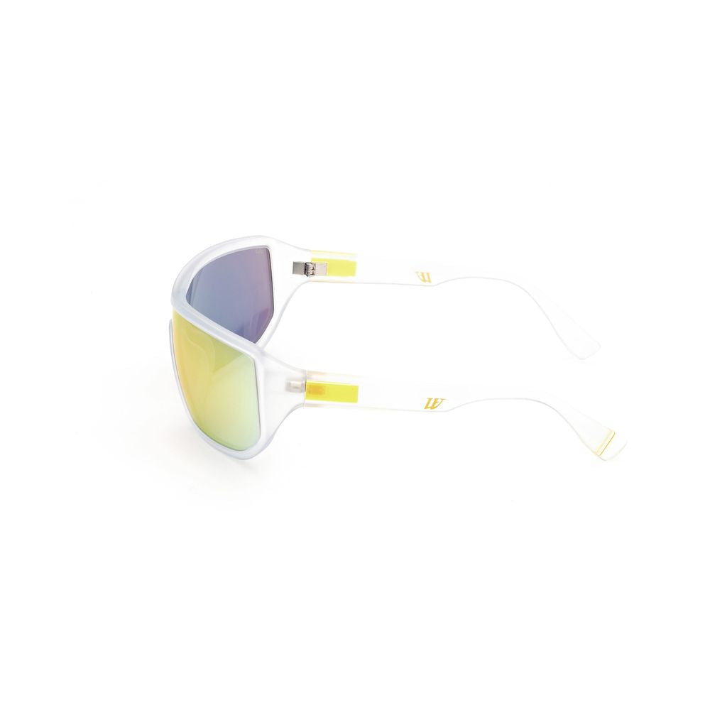WEB EYEWEAR Transparente Sonnenbrille aus Acetat