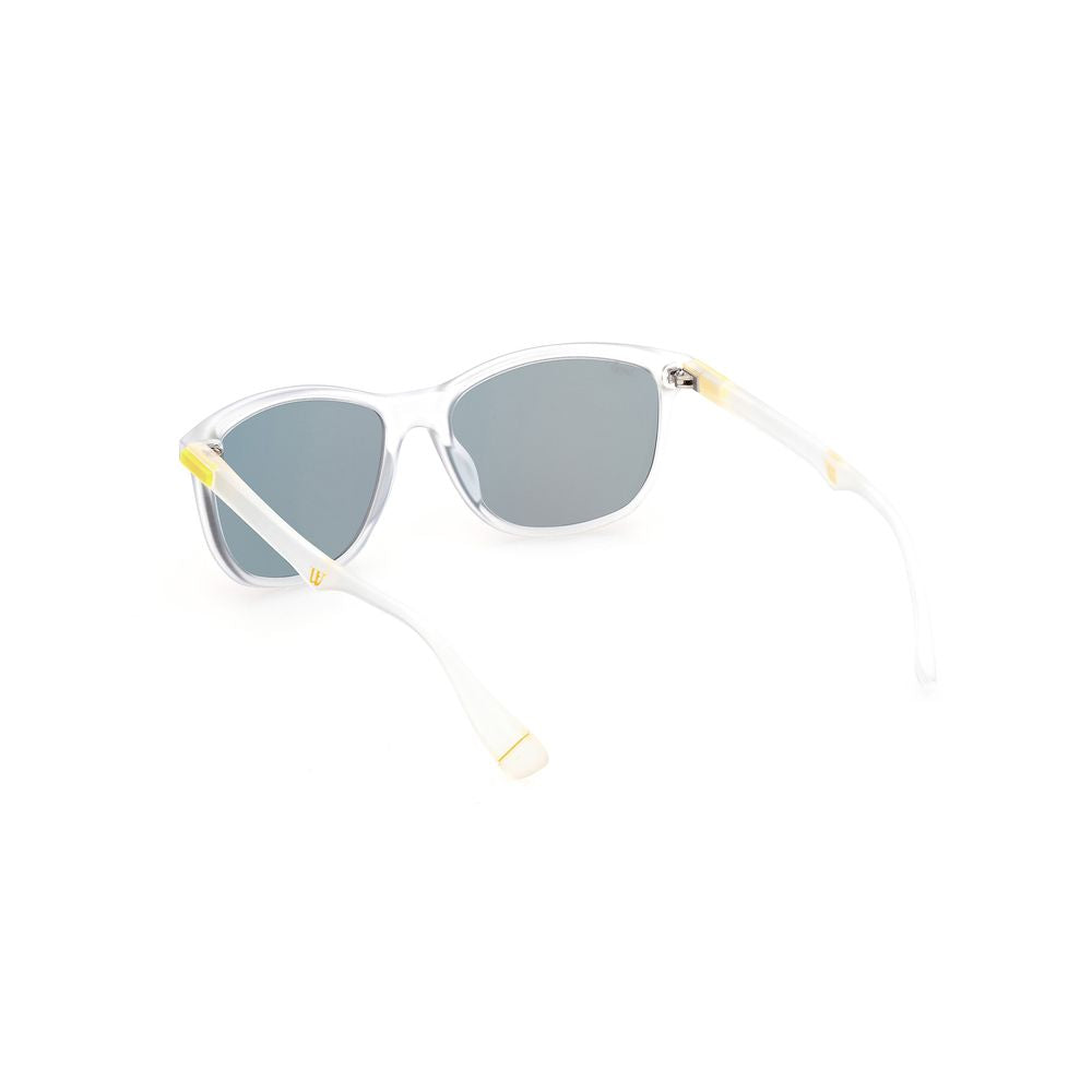 WEB EYEWEAR Sonnenbrille aus transparentem Acetat