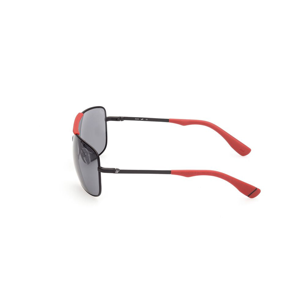 WEB EYEWEAR Black metal sunglasses