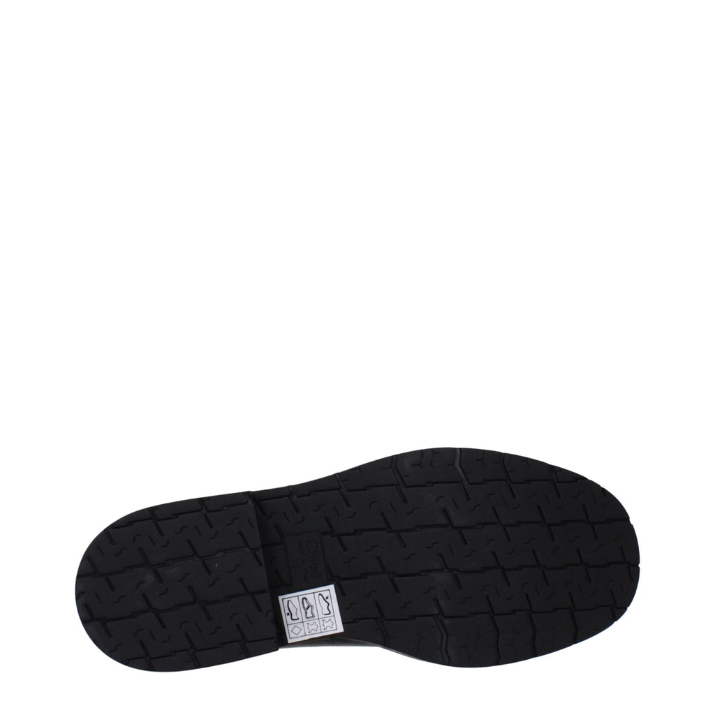 Chloé Schwarze Leder-Stiefeletten