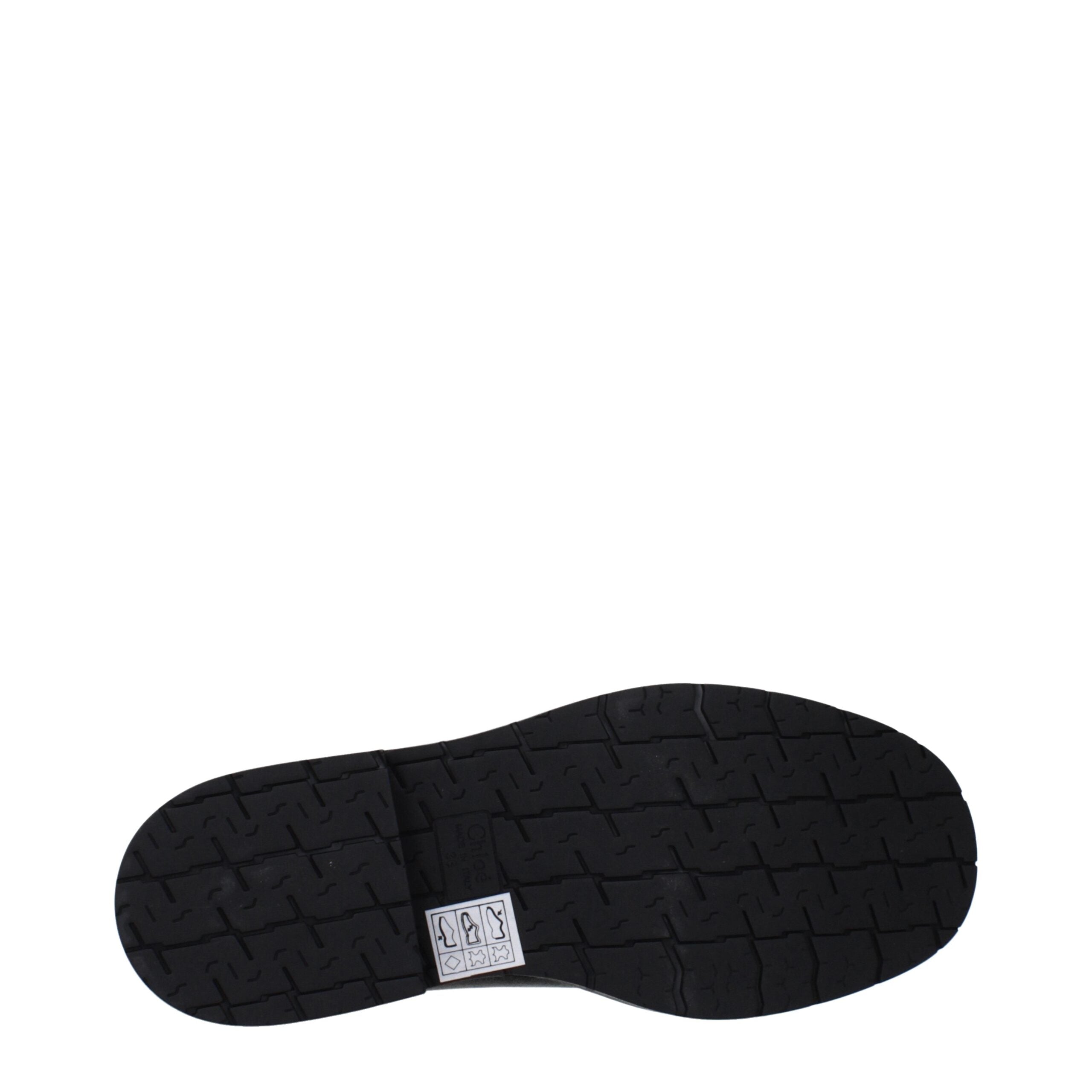 Chloé Schwarze Leder-Stiefeletten