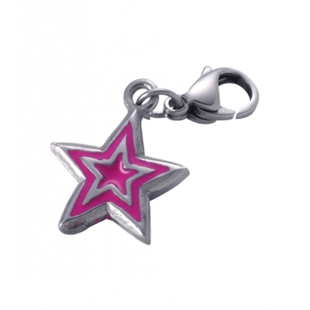 Time Force Two-Tone Stainless Steel Brooch