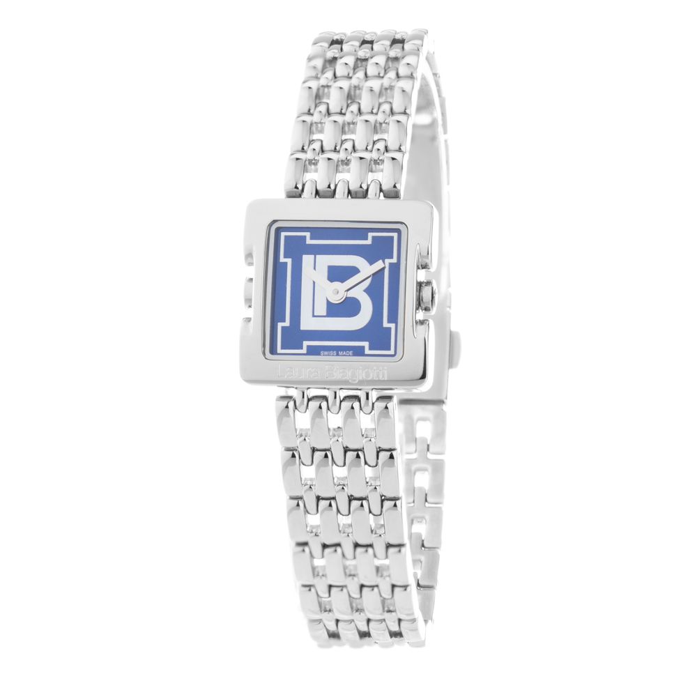 Laura Biagiotti Graue Edelstahl-Dresswatch