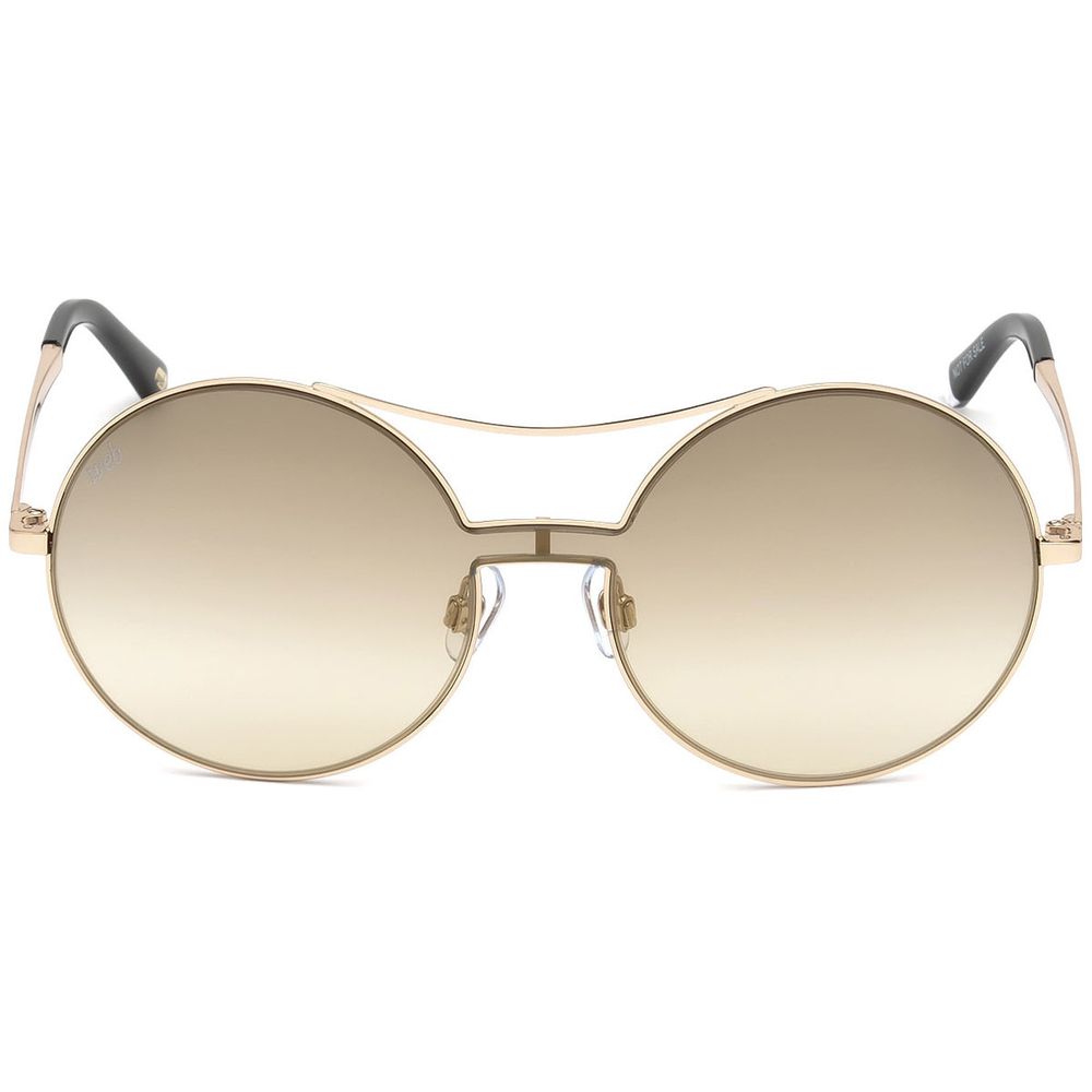 WEB EYEWEAR Sunglasses in Gold Metal