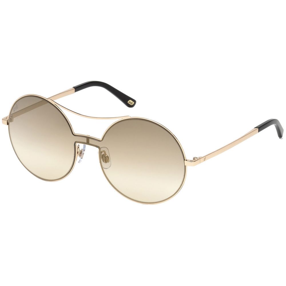 WEB EYEWEAR Sunglasses in Gold Metal