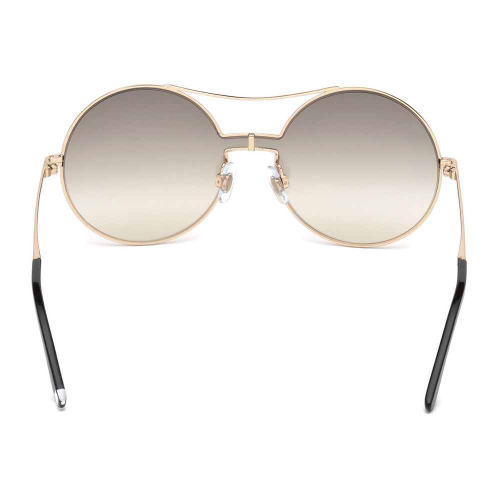 WEB EYEWEAR Sunglasses in Gold Metal