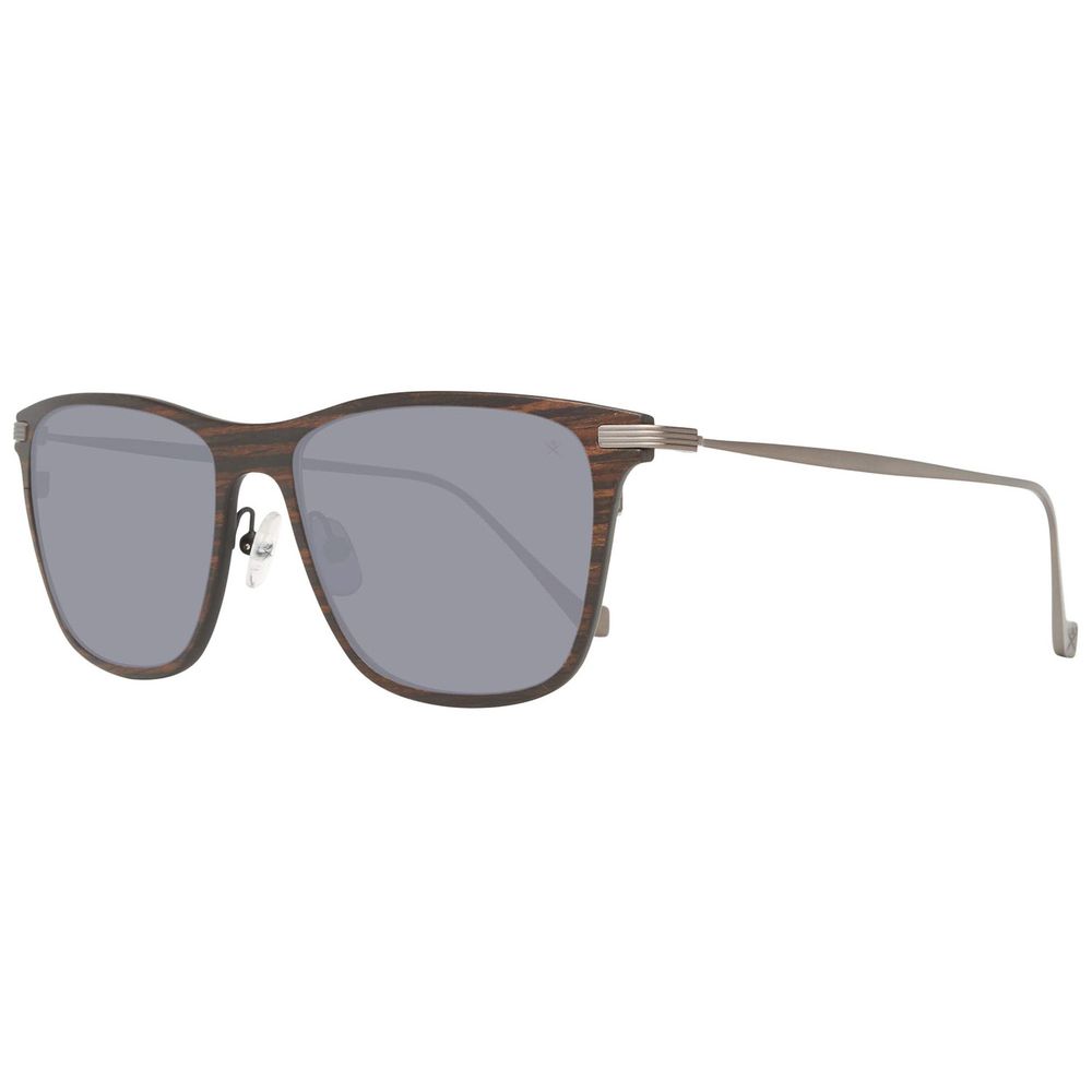 Hackett Grey Metal Sunglasses