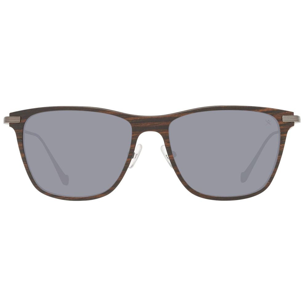 Hackett Grey Metal Sunglasses