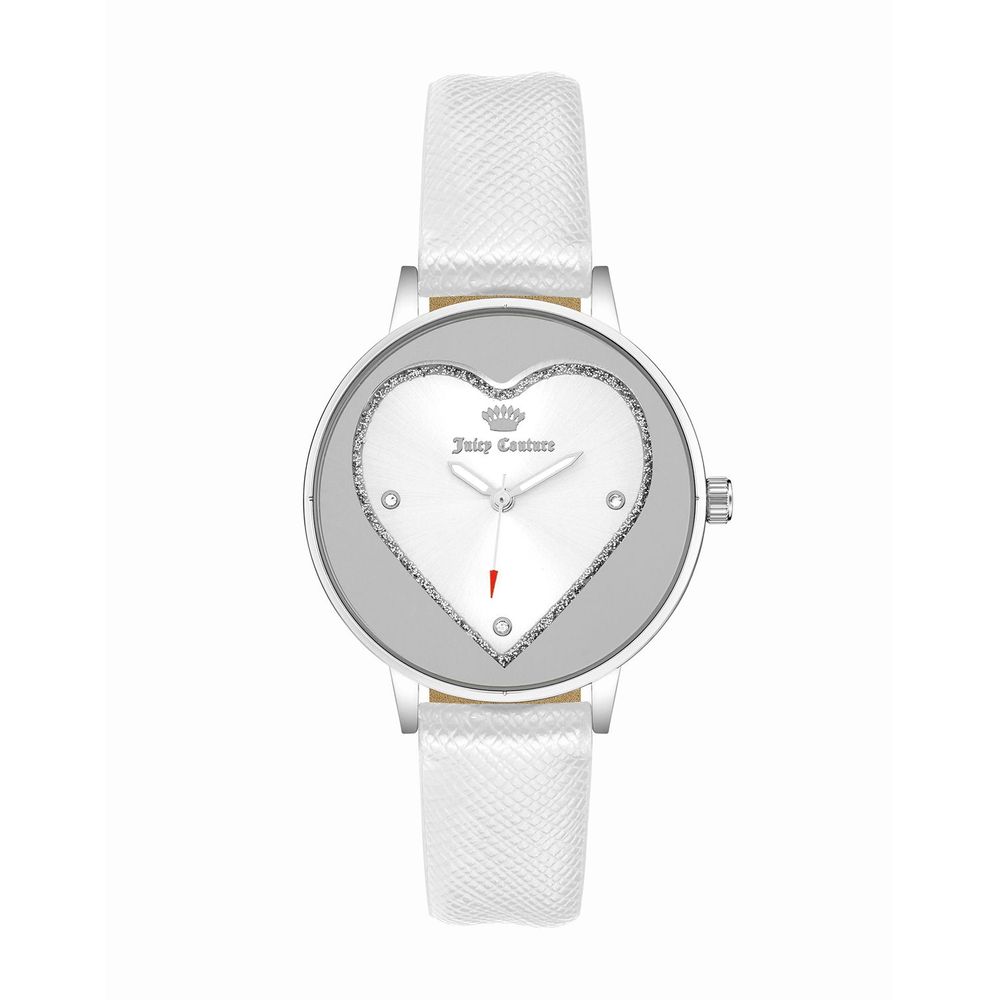 Juicy Couture Weiße Kunststoff-Armbanduhr