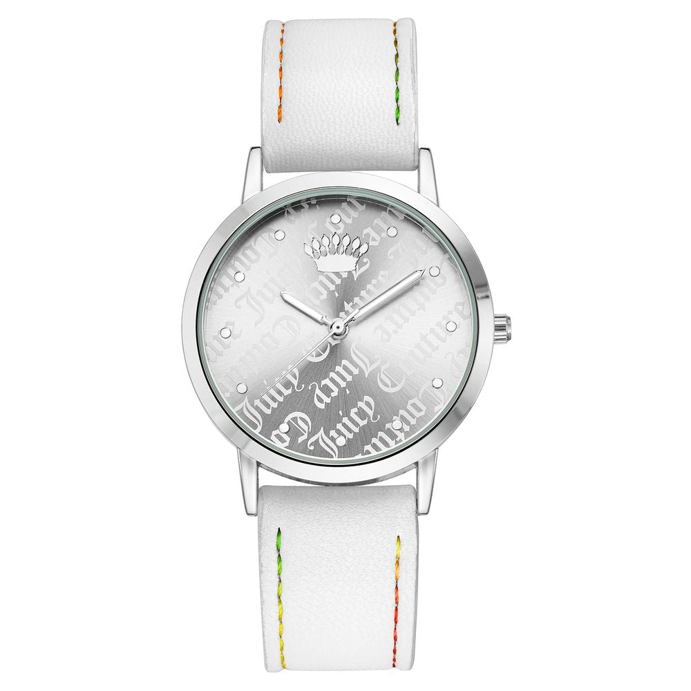 Juicy Couture Weiße Kunststoff-Armbanduhr