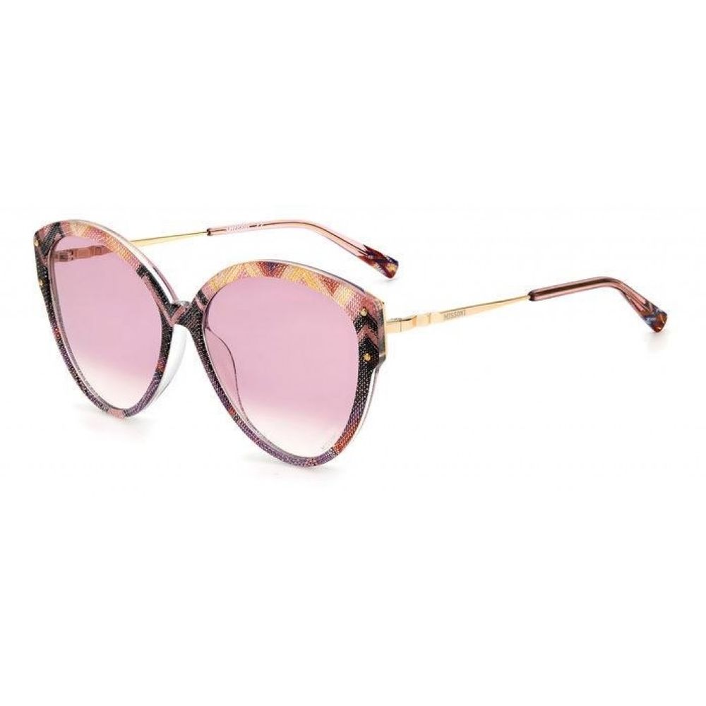 Missoni gold-tone plastic sunglasses