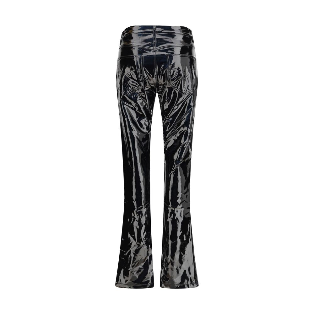 Fiorucci Schwarze Freizeithose aus Polyethylen