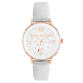 Juicy Couture Weiße Kunststoff-Kleideruhr
