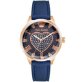 Juicy Couture Blaue Kunststoff-Kleideruhr