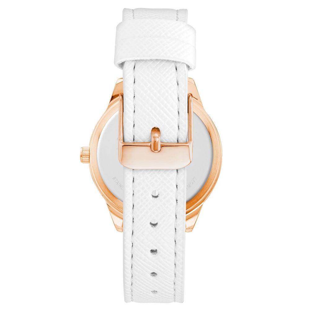Juicy Couture Weiße Kunststoff-Armbanduhr