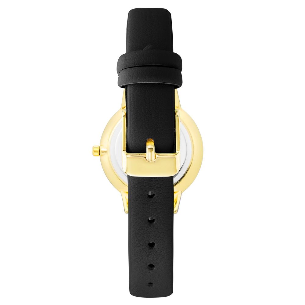 Juicy Couture Schwarze Kunststoff-Kleideruhr