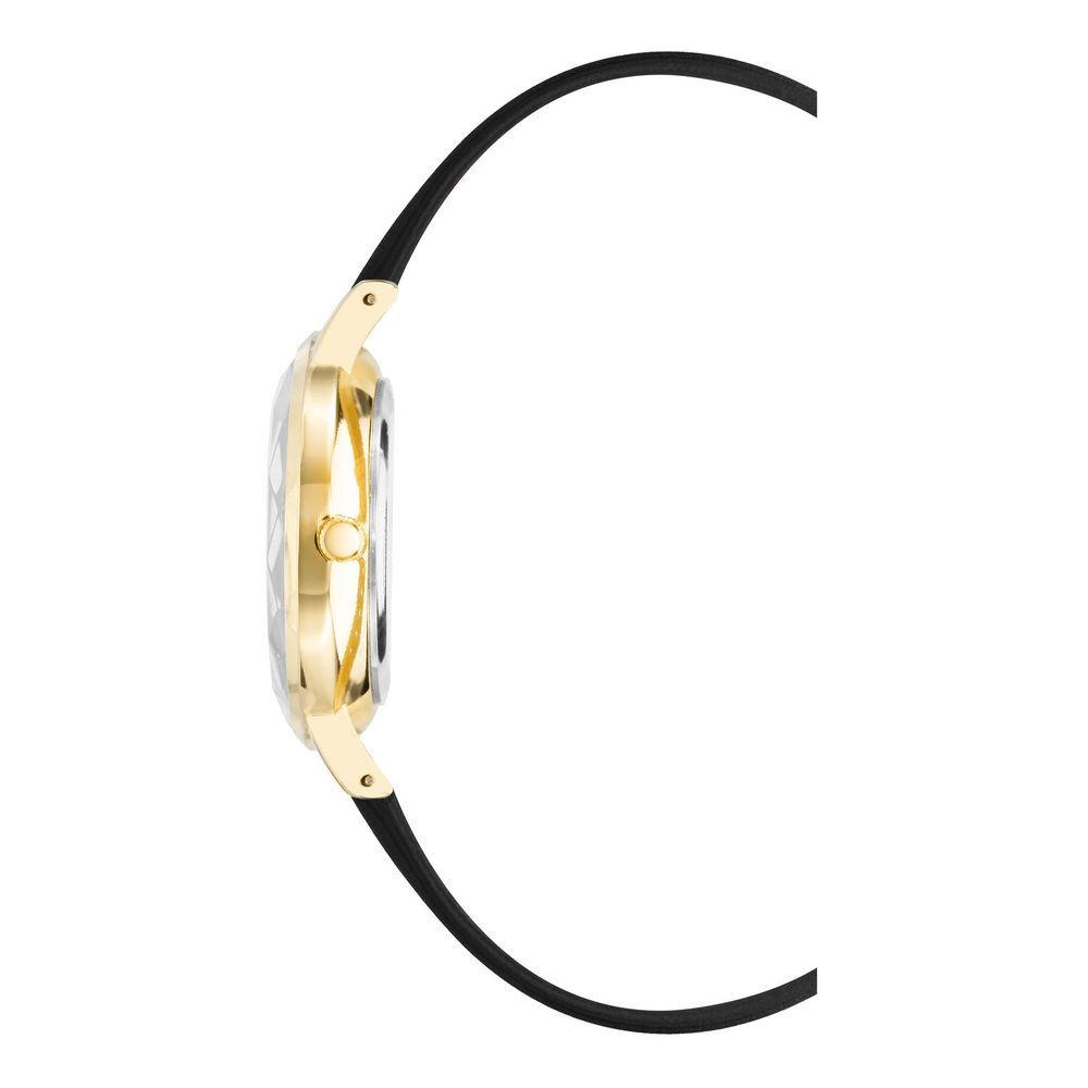 Juicy Couture Schwarze Kunststoff-Kleideruhr