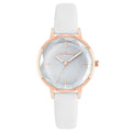 Juicy Couture Weiße Kunststoff-Armbanduhr