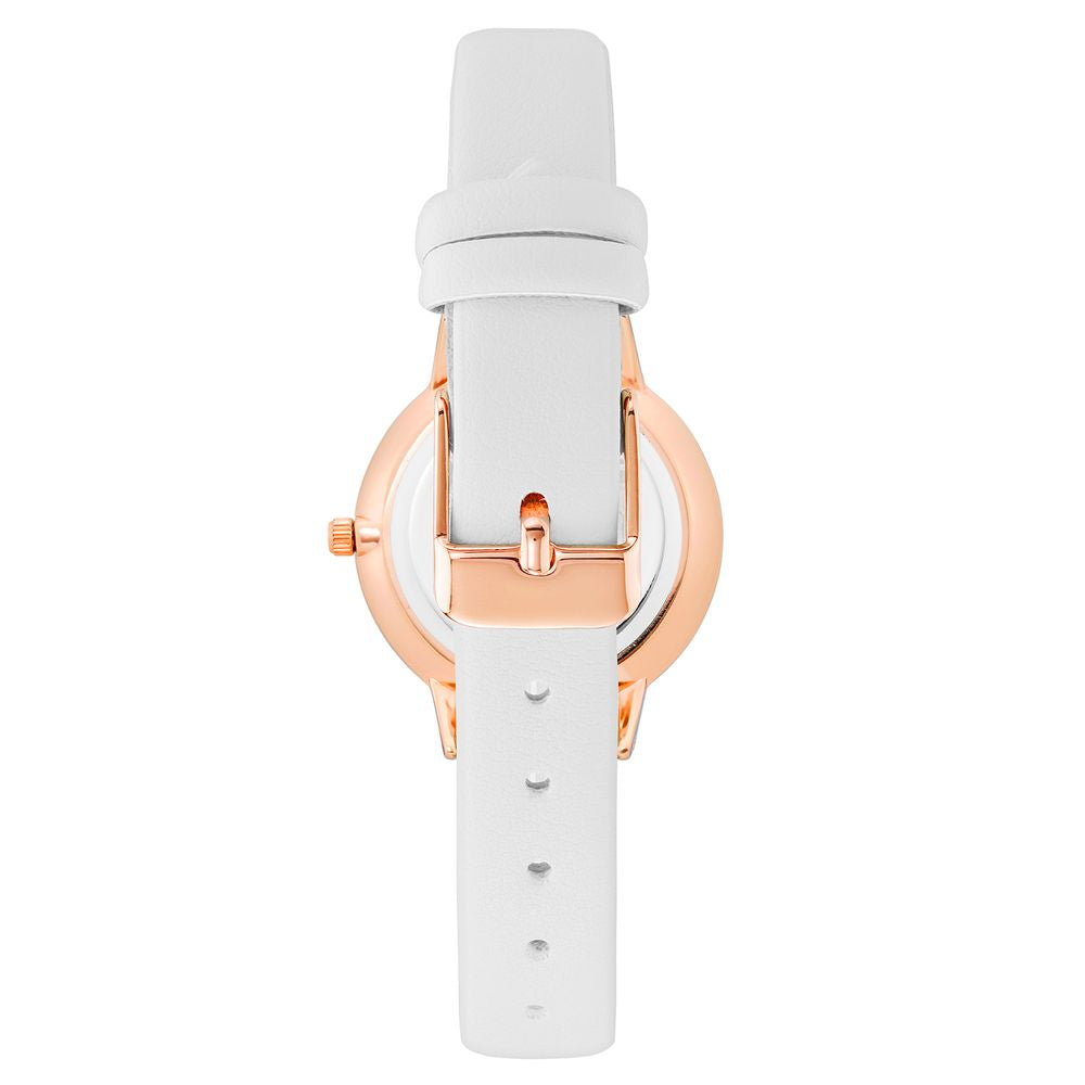 Juicy Couture Weiße Kunststoff-Armbanduhr