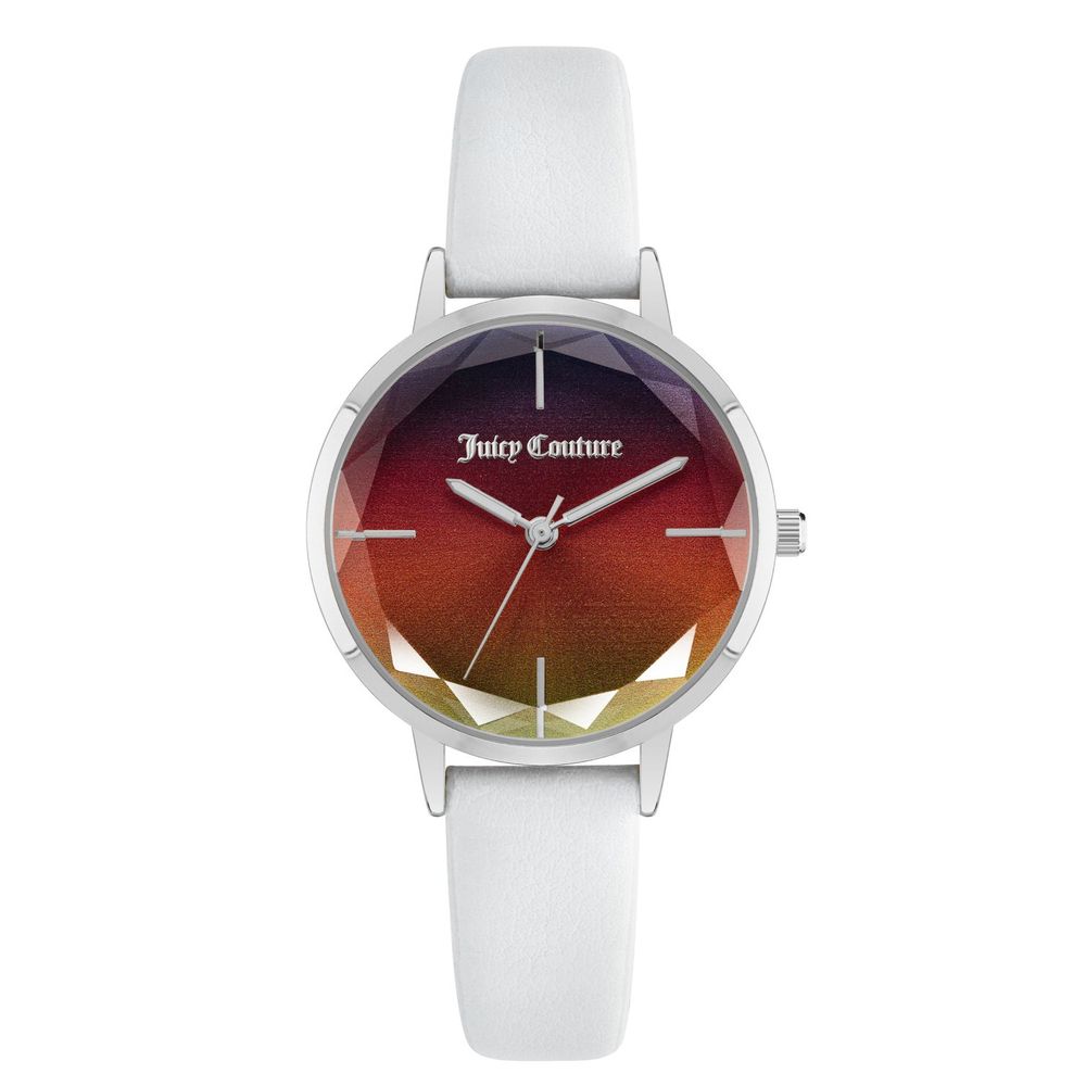 Juicy Couture Weiße Kunststoff-Armbanduhr