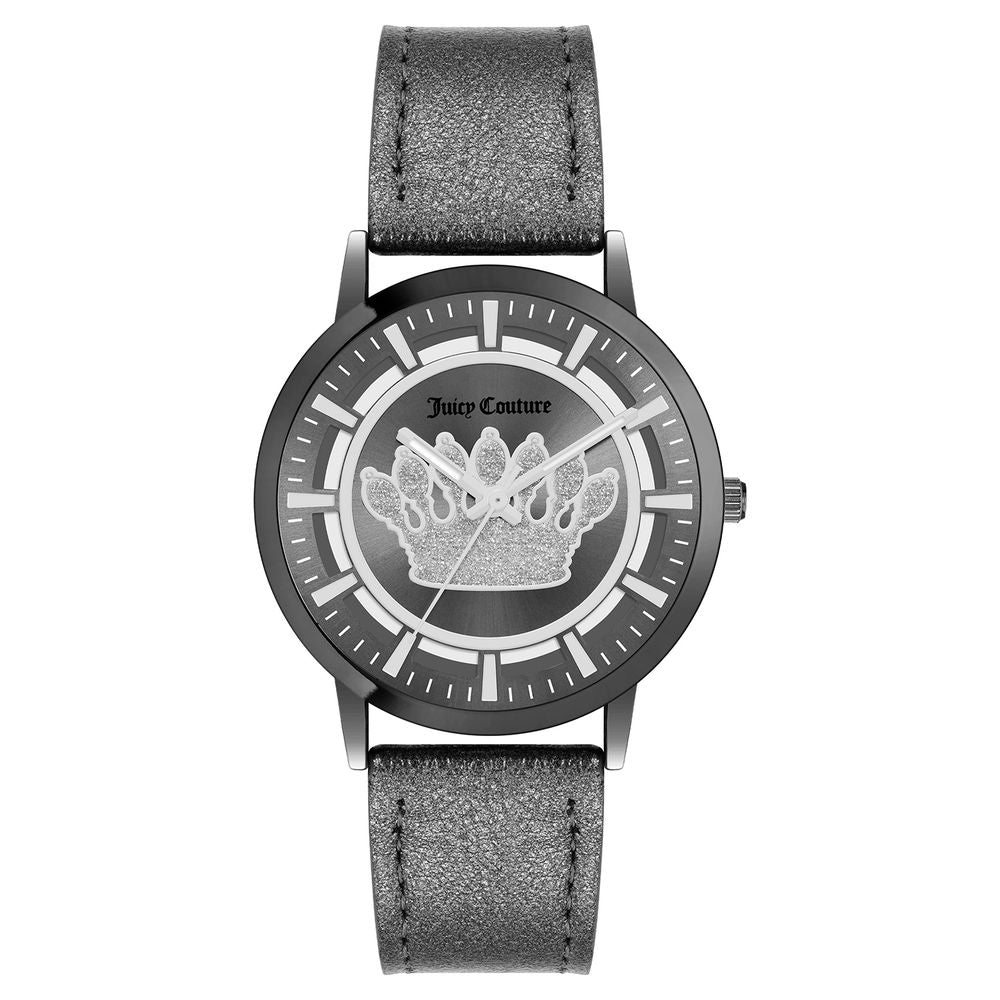 Juicy Couture Graue Kunststoff-Kleideruhr